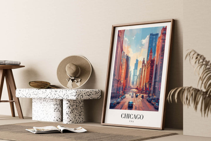 Downtown Chicago - Cities Paintings