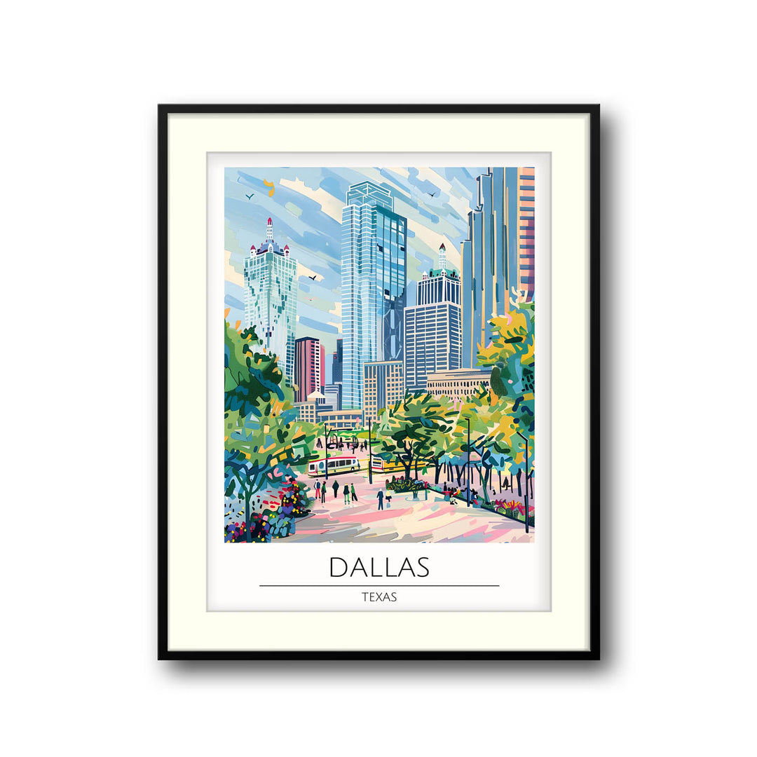 Dallas - Cities Paintings