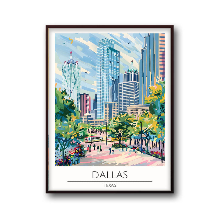 Dallas - Cities Paintings