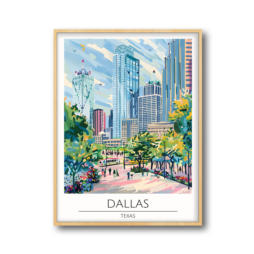 Dallas - Cities Paintings