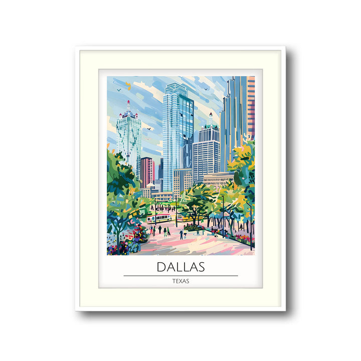 Dallas - Cities Paintings