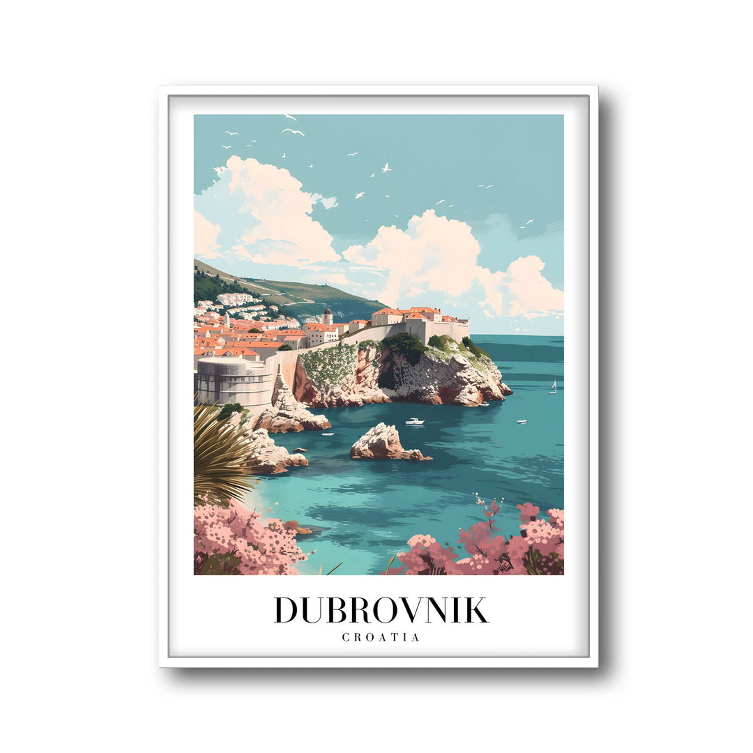 Dubrovnik Bay - Cities Paintings