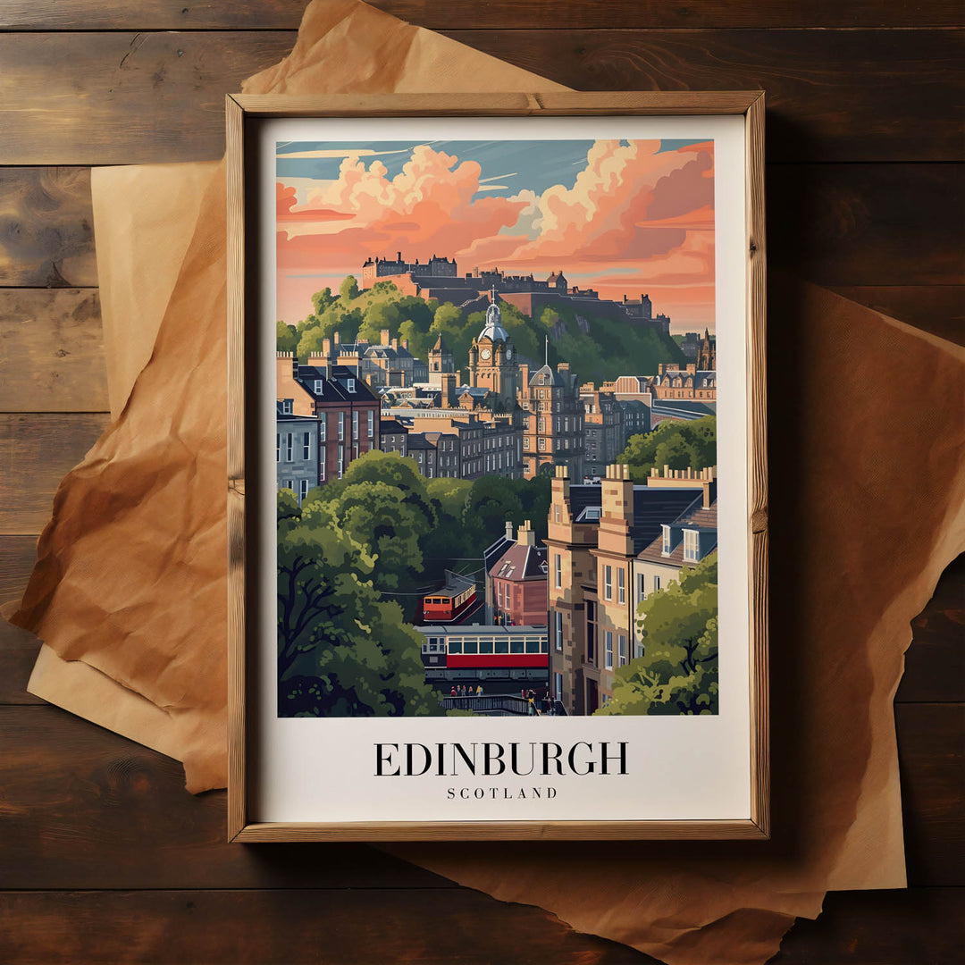 Edinburgh Castle - Cities Paintings