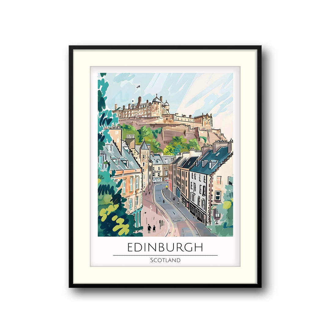 Edinburgh - Cities Paintings