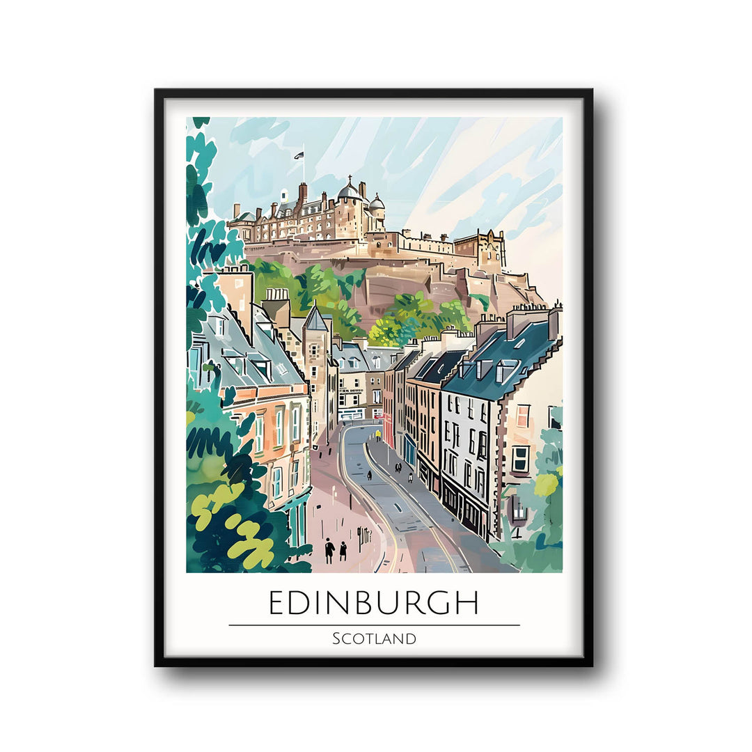 Edinburgh - Cities Paintings