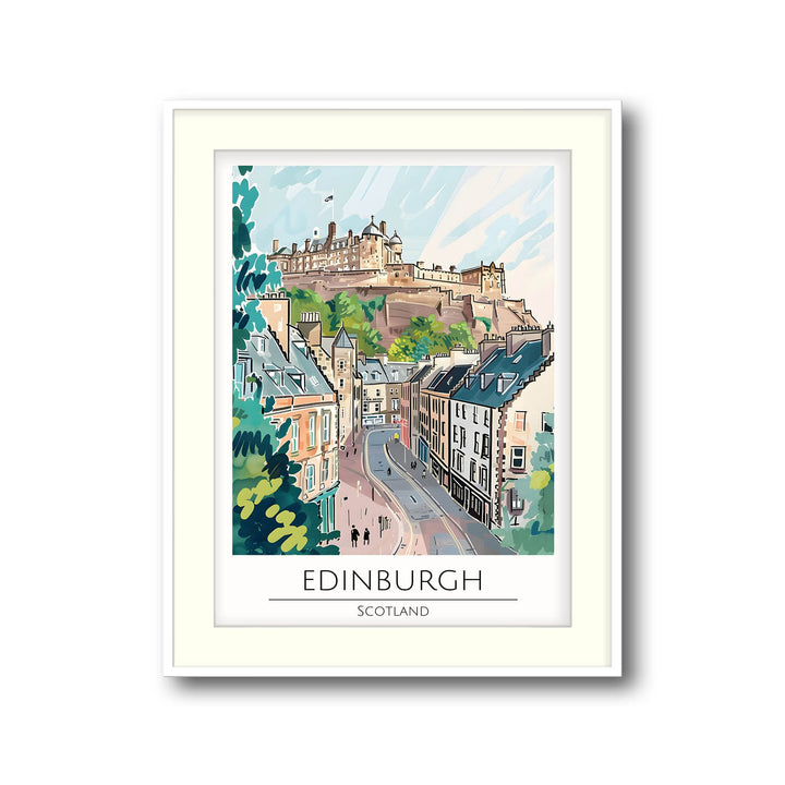 Edinburgh - Cities Paintings