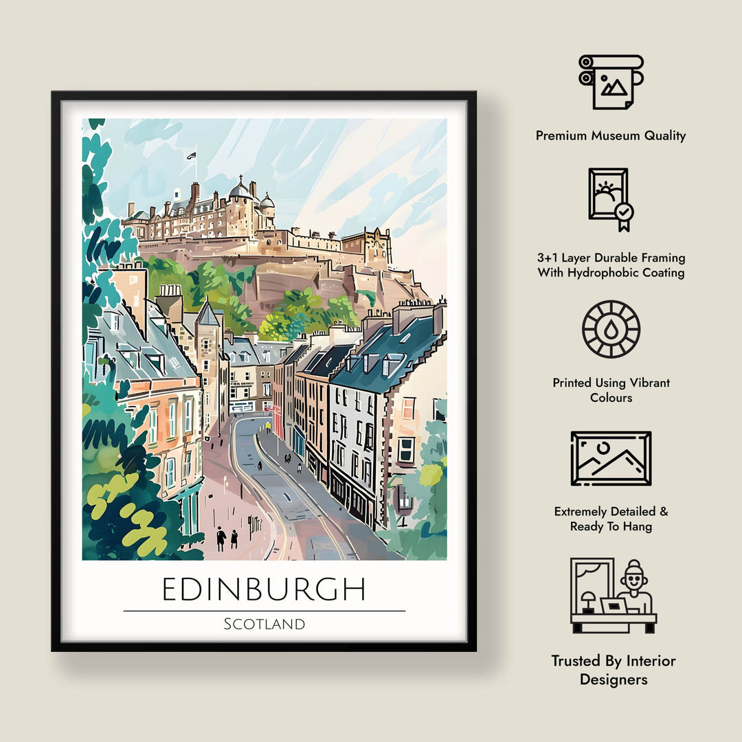 Edinburgh - Cities Paintings