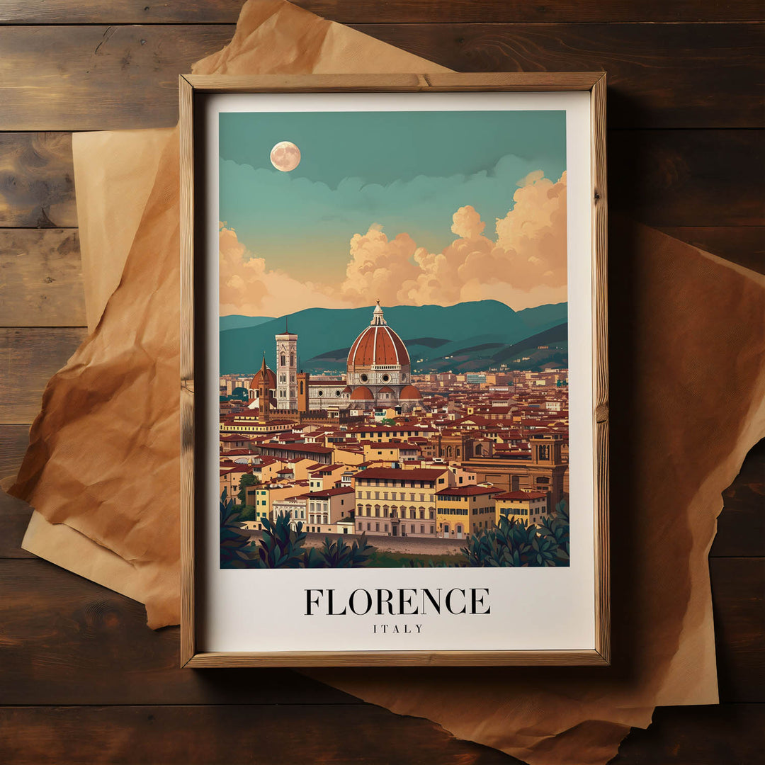 Florence Cityscape - Cities Paintings