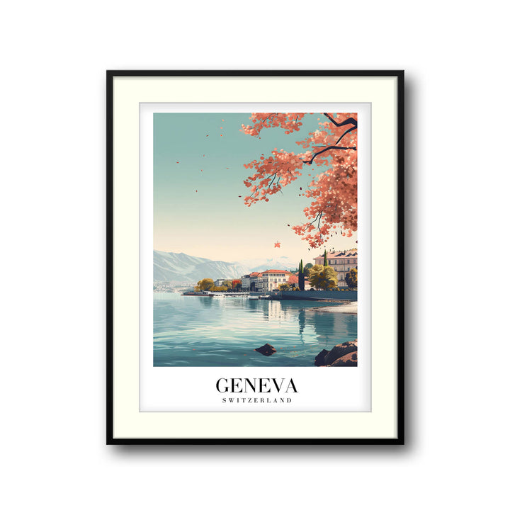 Geneva - Cities Paintings