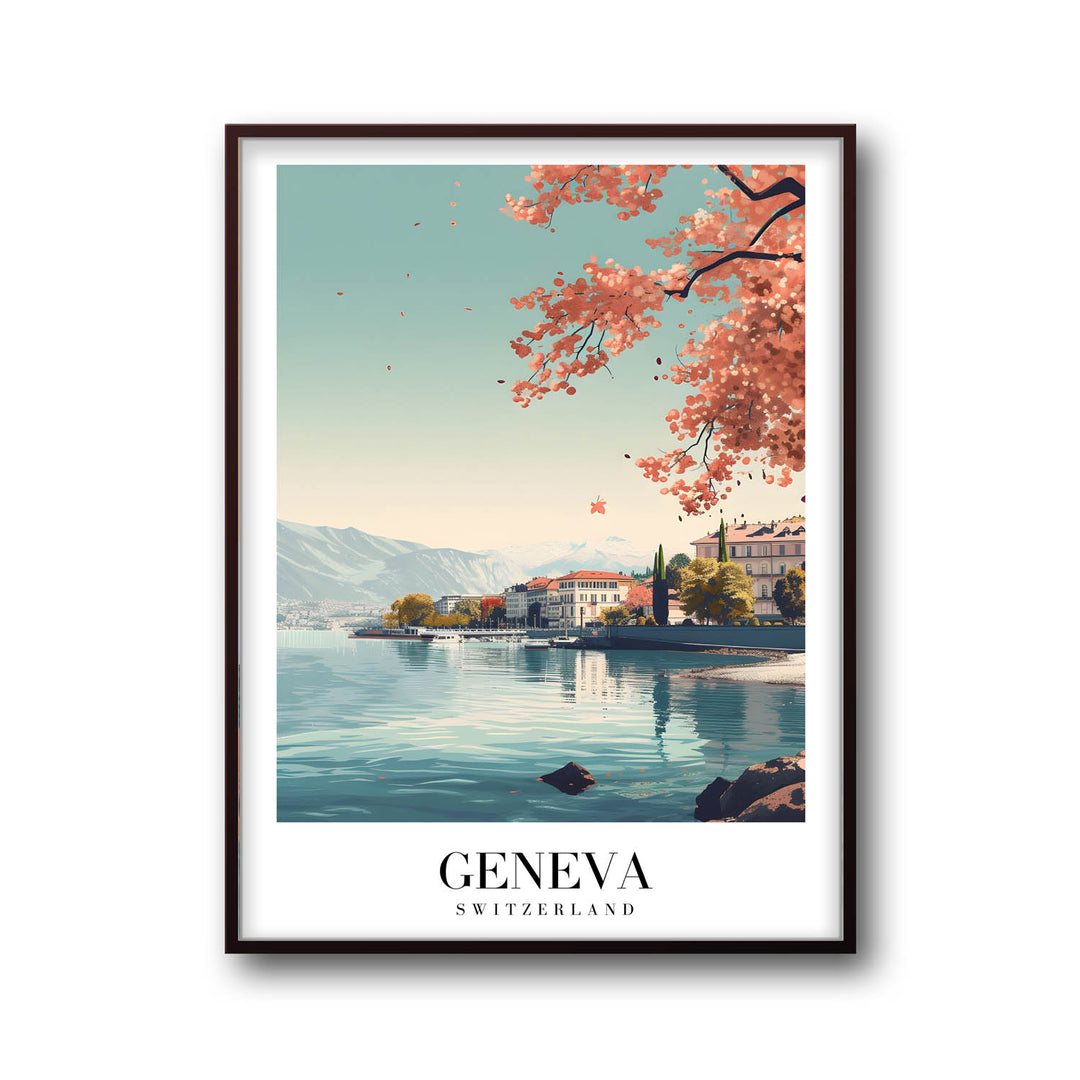 Geneva - Cities Paintings