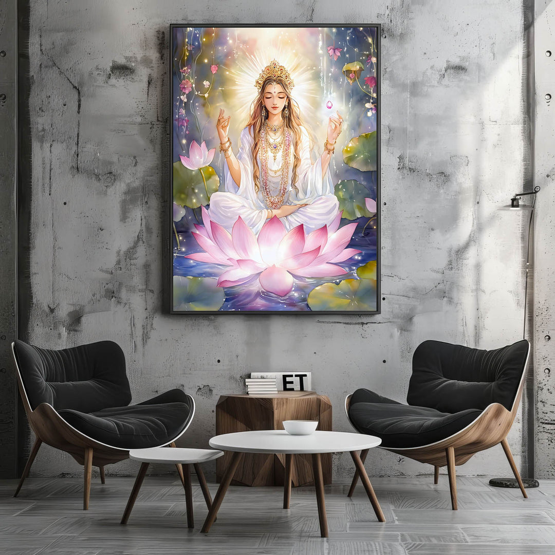 Goddess Lakshmi  - Vastu Painting