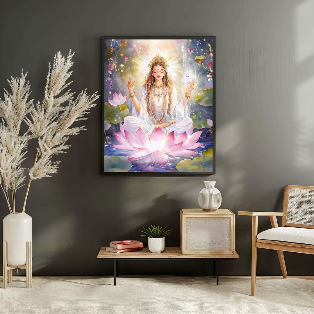 Goddess Lakshmi  - Vastu Painting