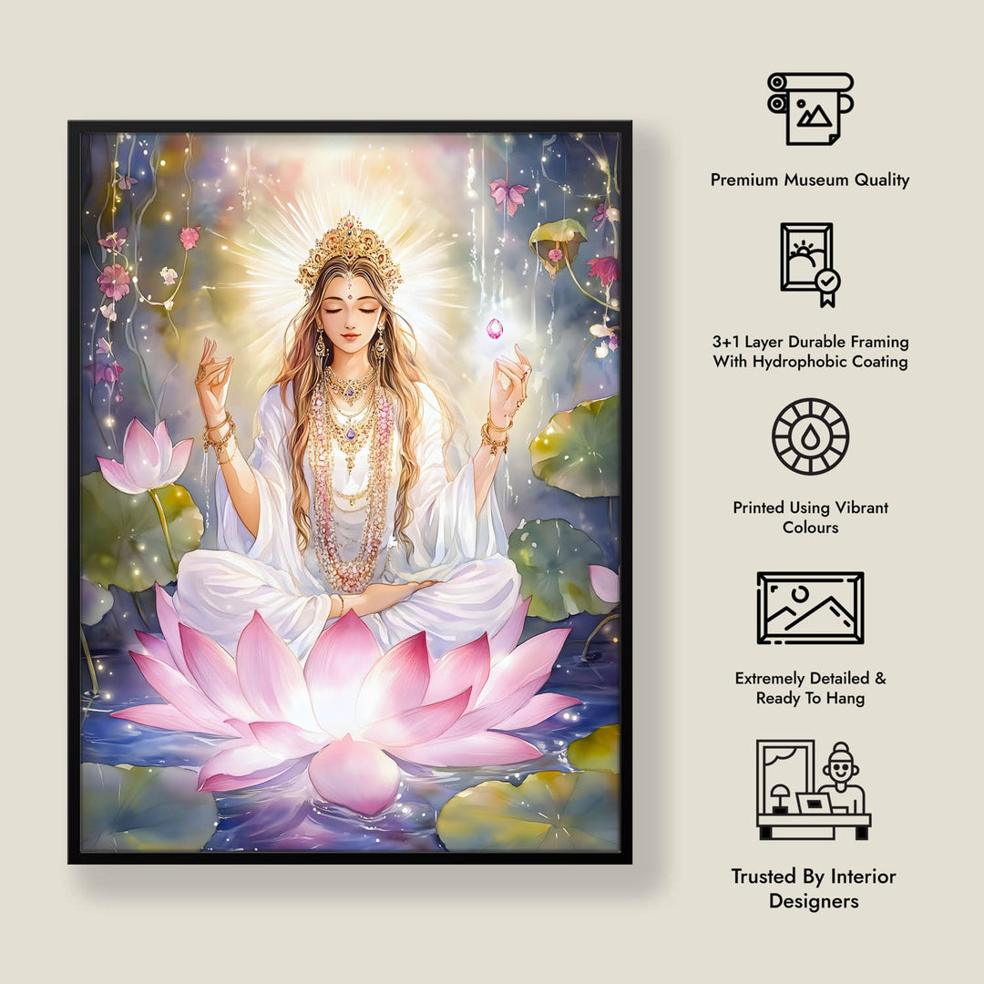 Goddess Lakshmi  - Vastu Painting