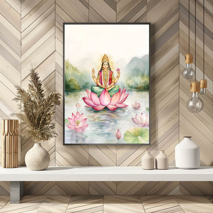 Goddess Laxmi  - Vastu Painting