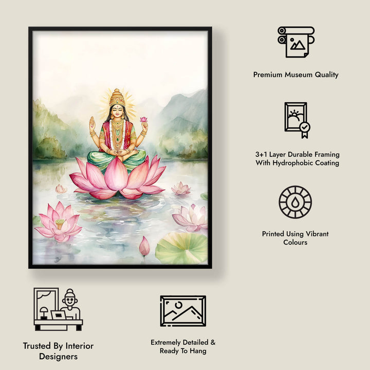 Goddess Laxmi  - Vastu Painting