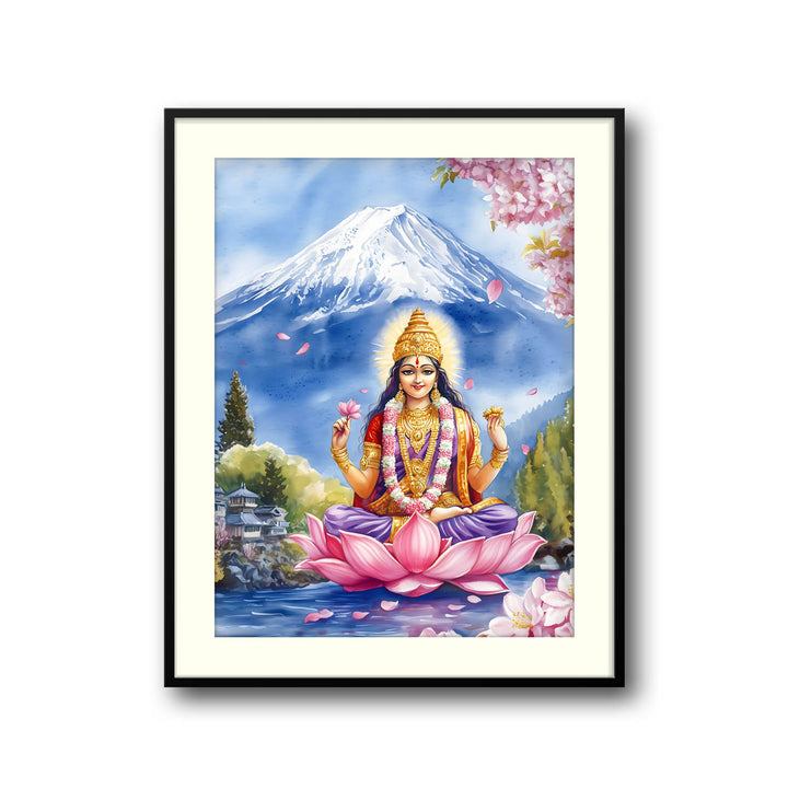 Goddess Laxmi Blessing - Vastu Painting