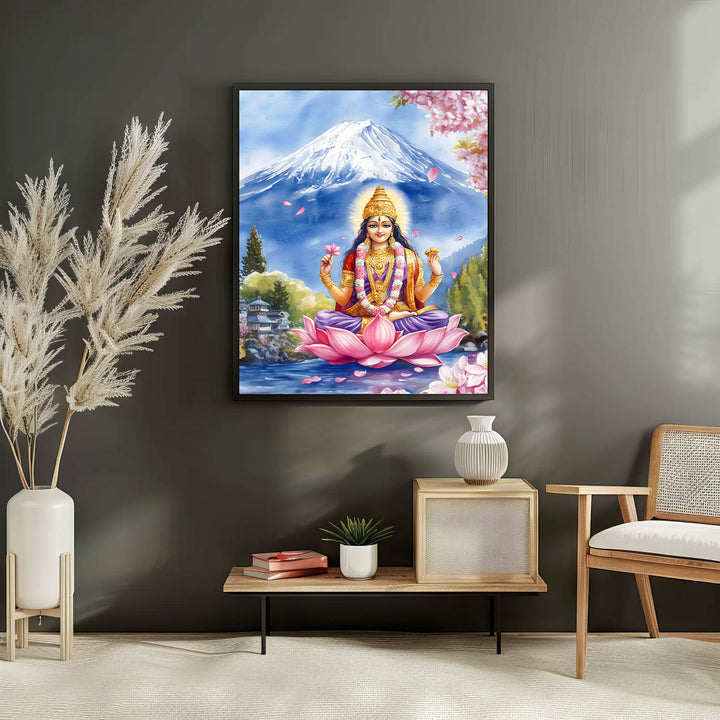 Goddess Laxmi Blessing - Vastu Painting