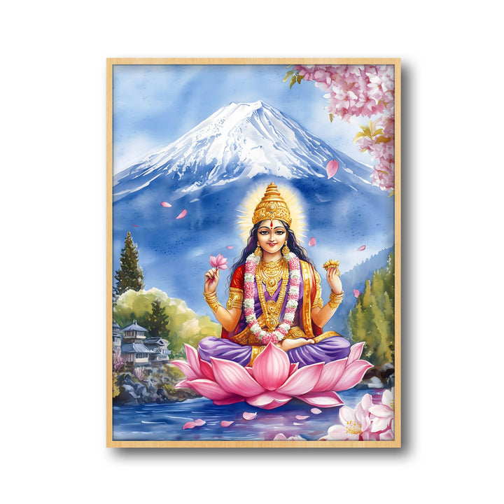 Goddess Laxmi Blessing - Vastu Painting