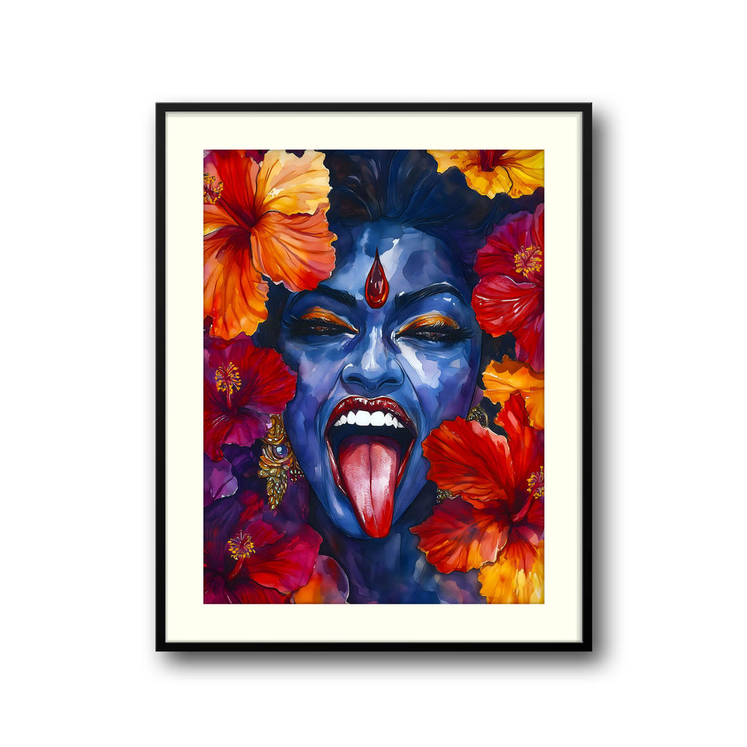 Goddess MahaKali  - Vastu Painting