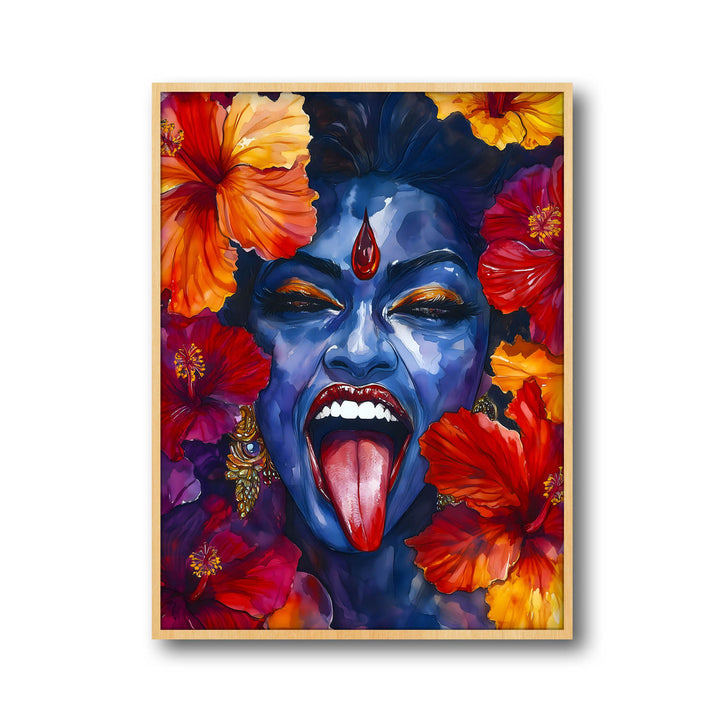 Goddess MahaKali  - Vastu Painting