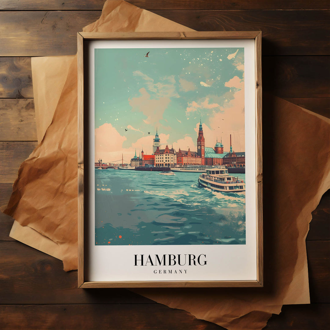 Hamburg - Cities Paintings