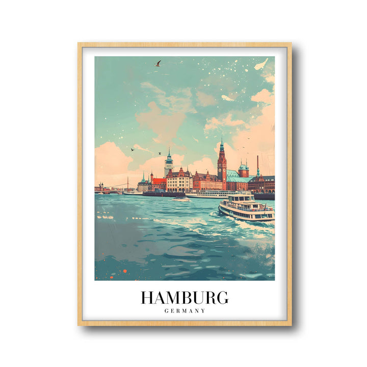 Hamburg - Cities Paintings