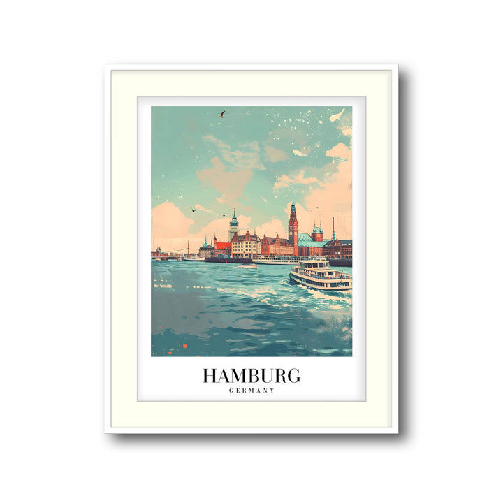 Hamburg - Cities Paintings