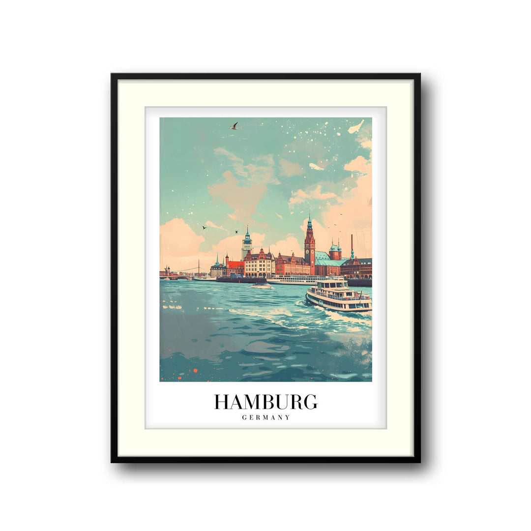 Hamburg - Cities Paintings