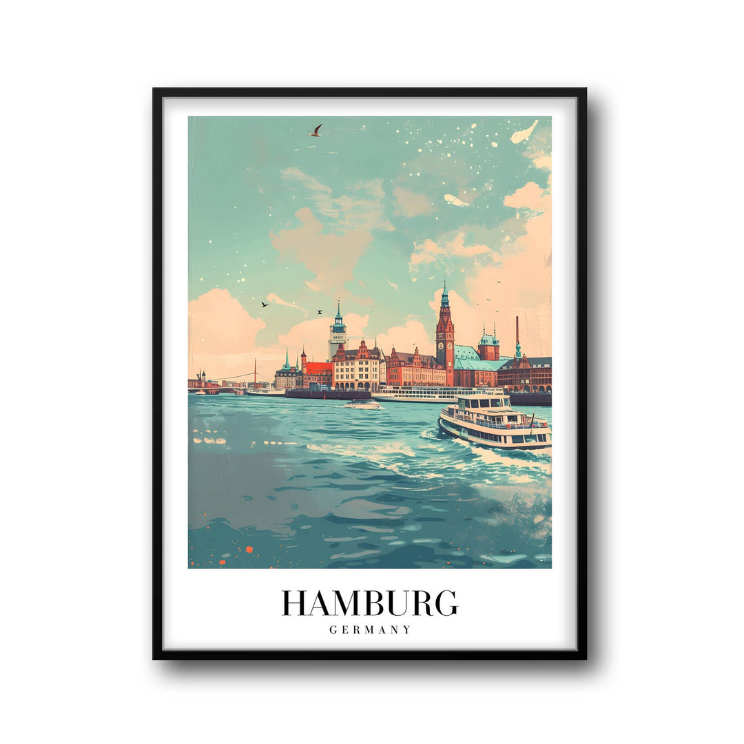 Hamburg - Cities Paintings