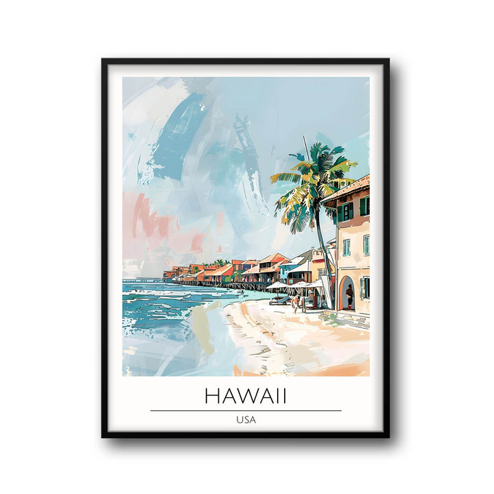 Hawaii - Cities Paintings