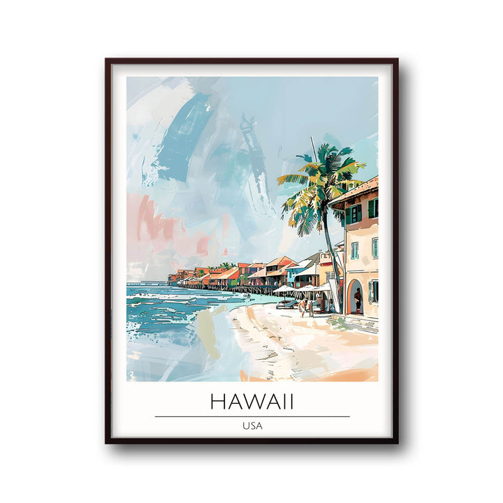 Hawaii - Cities Paintings