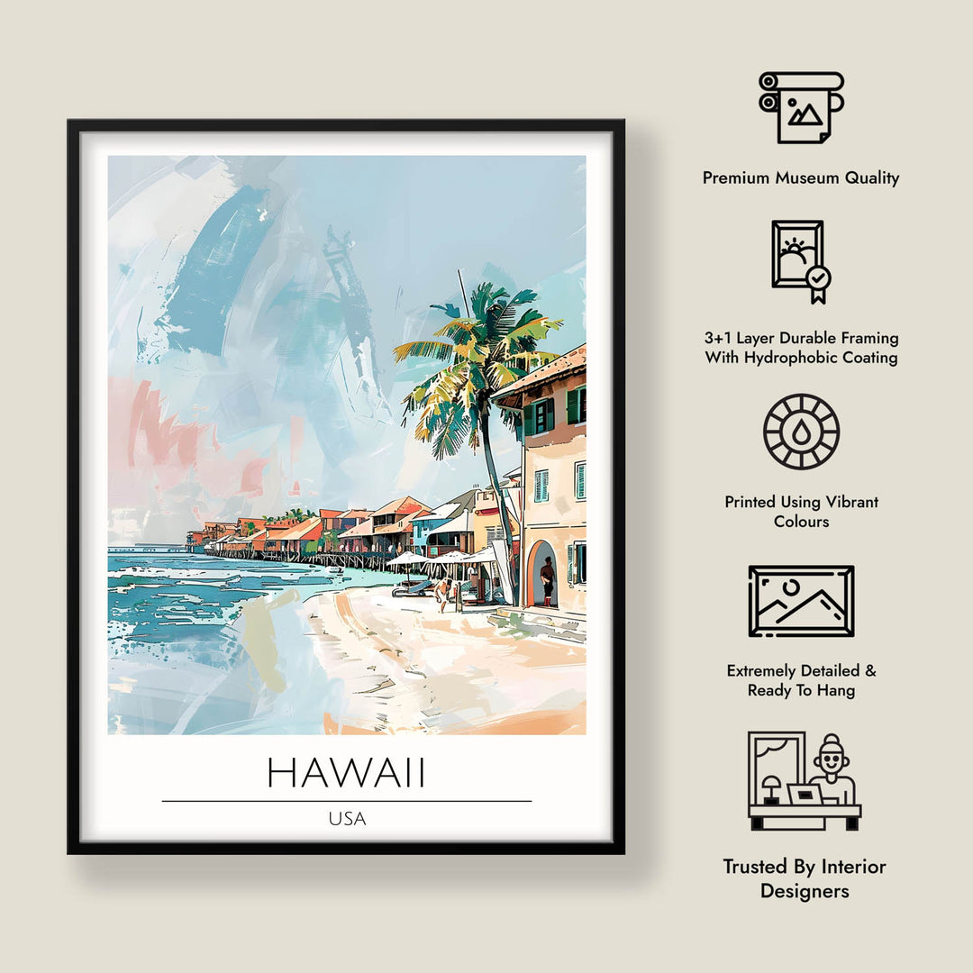 Hawaii - Cities Paintings