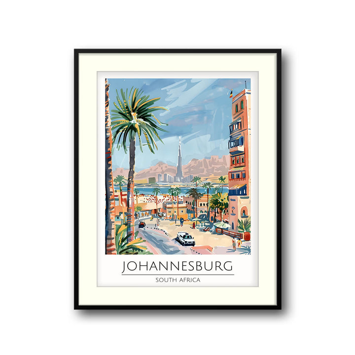 Johannesburg - Cities Paintings