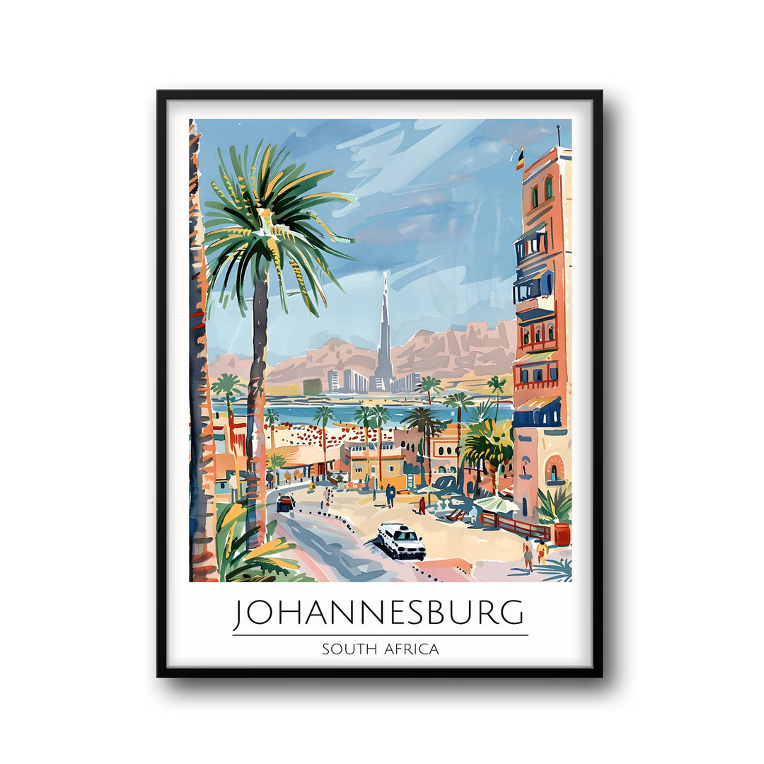 Johannesburg - Cities Paintings