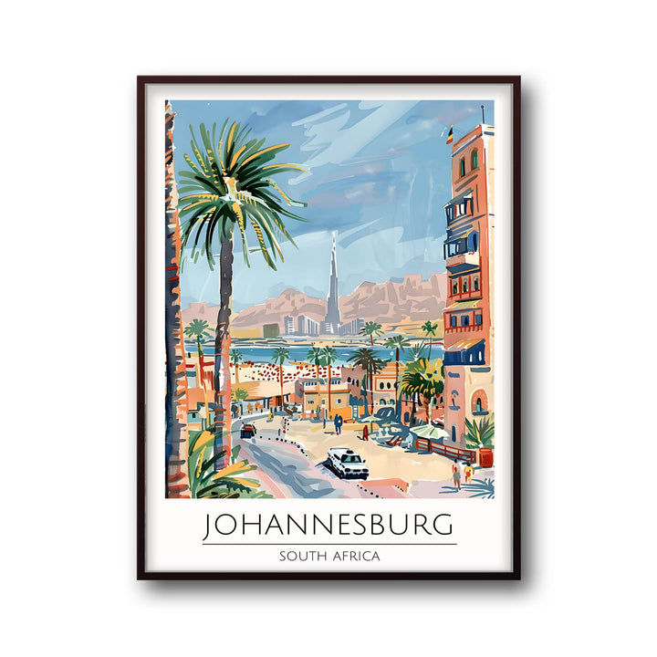 Johannesburg - Cities Paintings