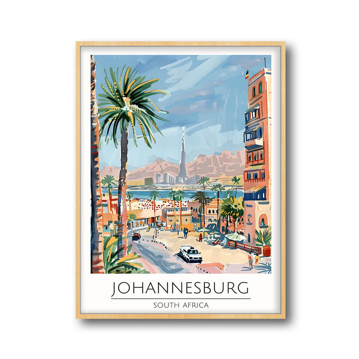 Johannesburg - Cities Paintings