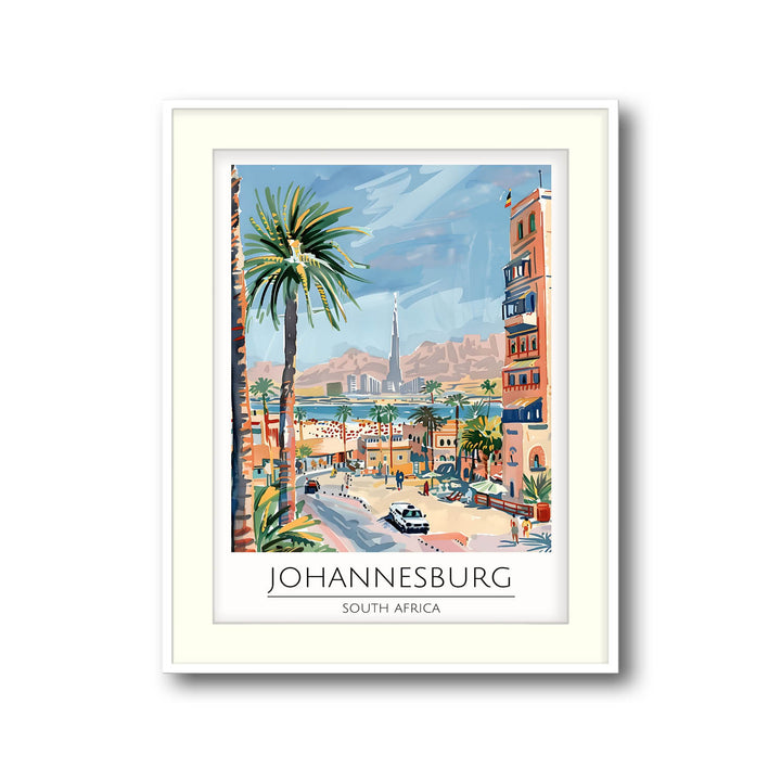 Johannesburg - Cities Paintings