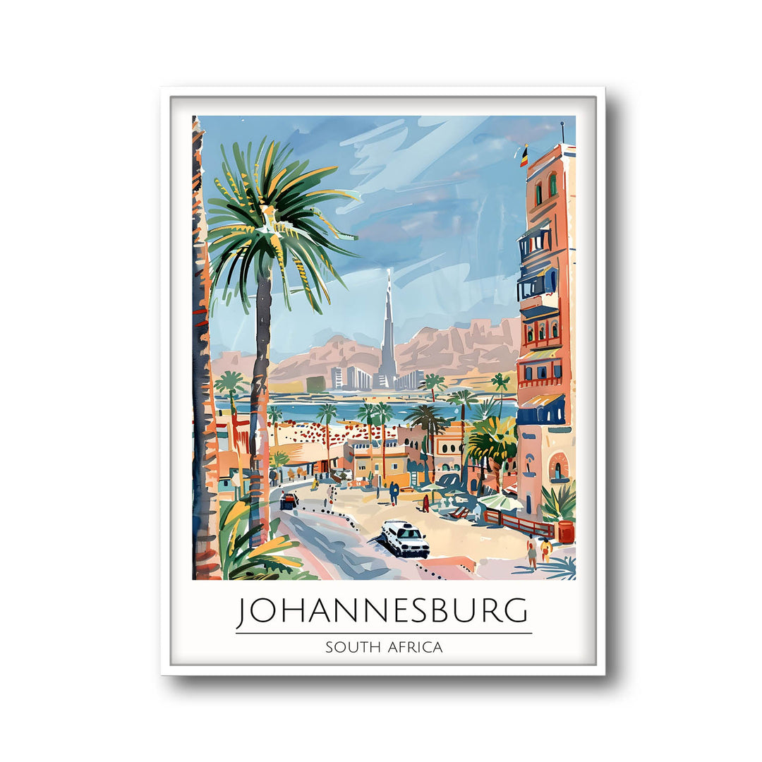 Johannesburg - Cities Paintings