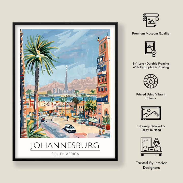 Johannesburg - Cities Paintings