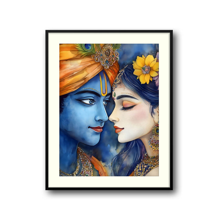 Krishna & Radha - Vastu Painting