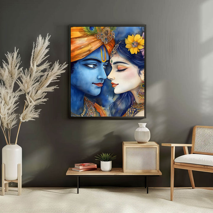 Krishna & Radha - Vastu Painting