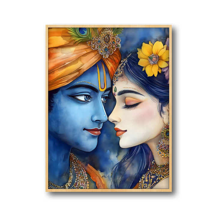 Krishna & Radha - Vastu Painting