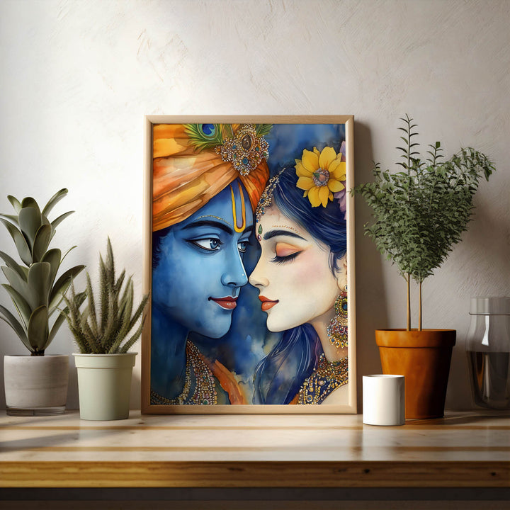 Krishna & Radha - Vastu Painting