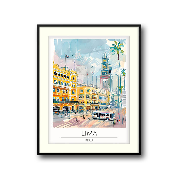 Lima - Cities Paintings