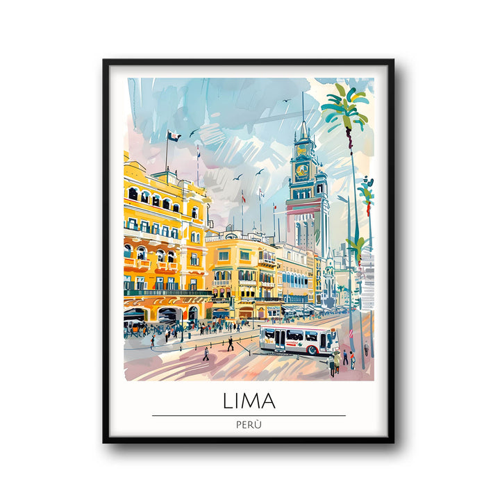 Lima - Cities Paintings