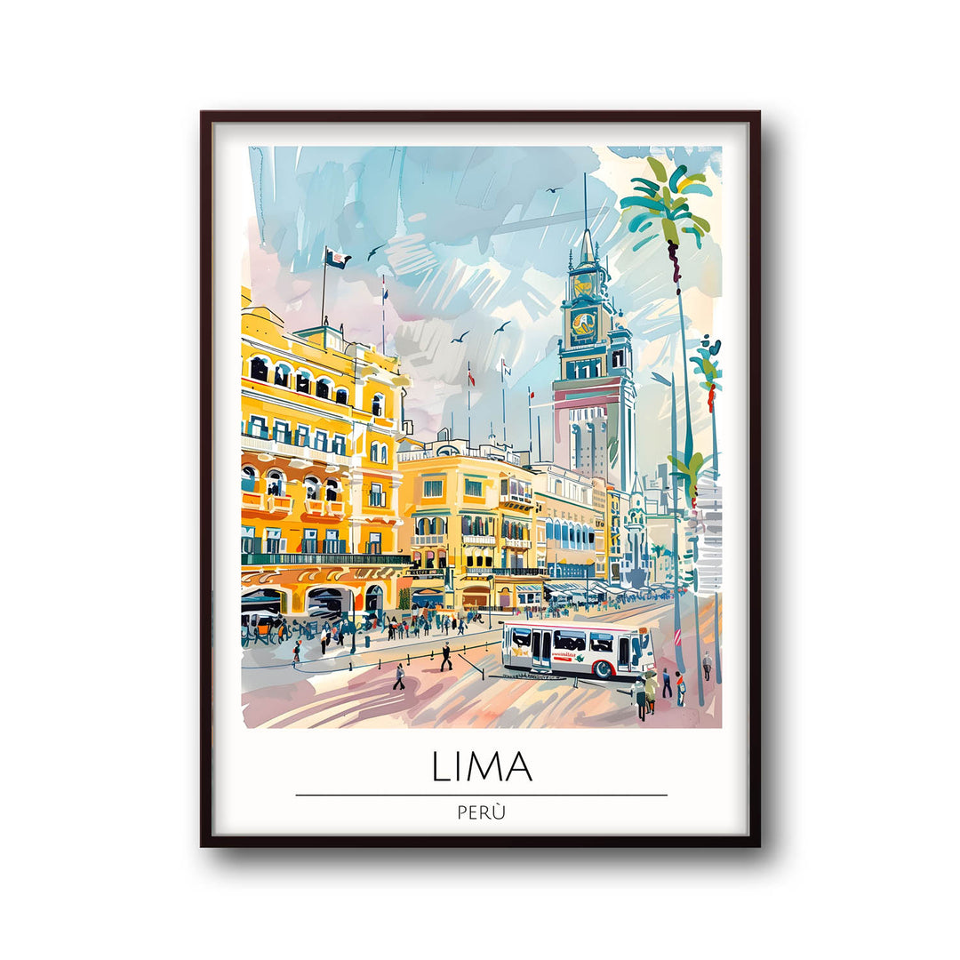 Lima - Cities Paintings