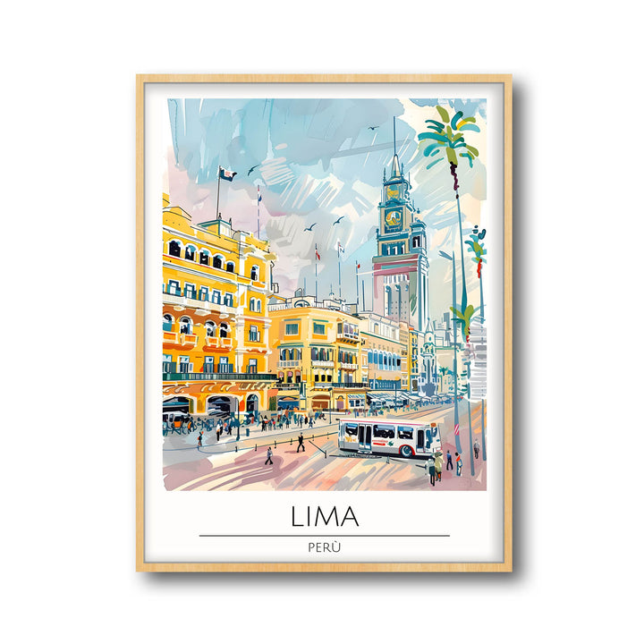 Lima - Cities Paintings