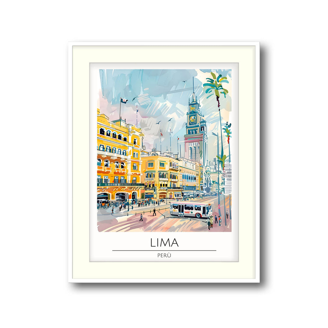 Lima - Cities Paintings