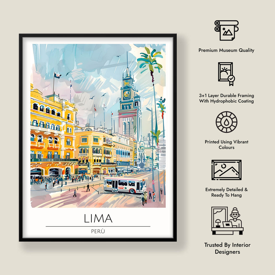 Lima - Cities Paintings