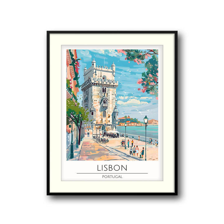 Lisbon - Cities Paintings